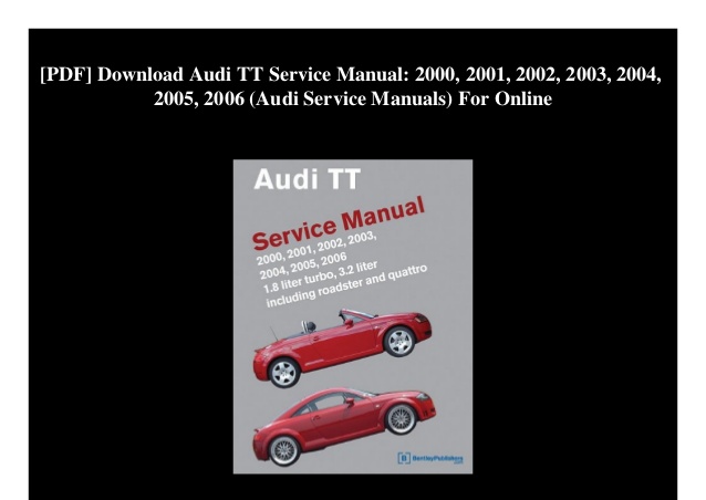 Manual for 2002 audi a6